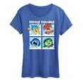 thumbnail image 1 of Inside Out 2 - Festive Feelings Grid  - Women's Short Sleeve Graphic T-Shirt, 1 of 5