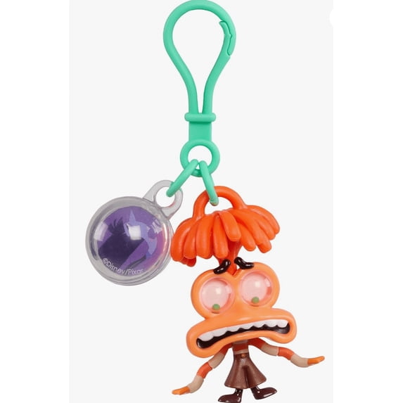 Disney and Pixar by Disney Inside Out 2 Joy Key Chain Figure, Core Memory Orb, Multicolor, Count 1