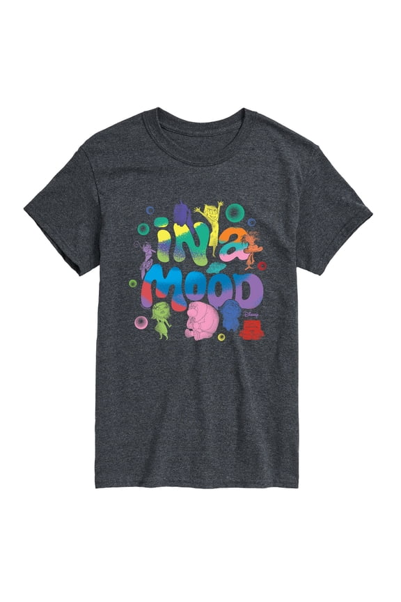 - In A Mood - Men's Short Sleeve Graphic T-Shirt