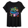 thumbnail image 1 of Inside Out 2 - In A Mood - Women's Oversized Graphic T-Shirt, 1 of 5