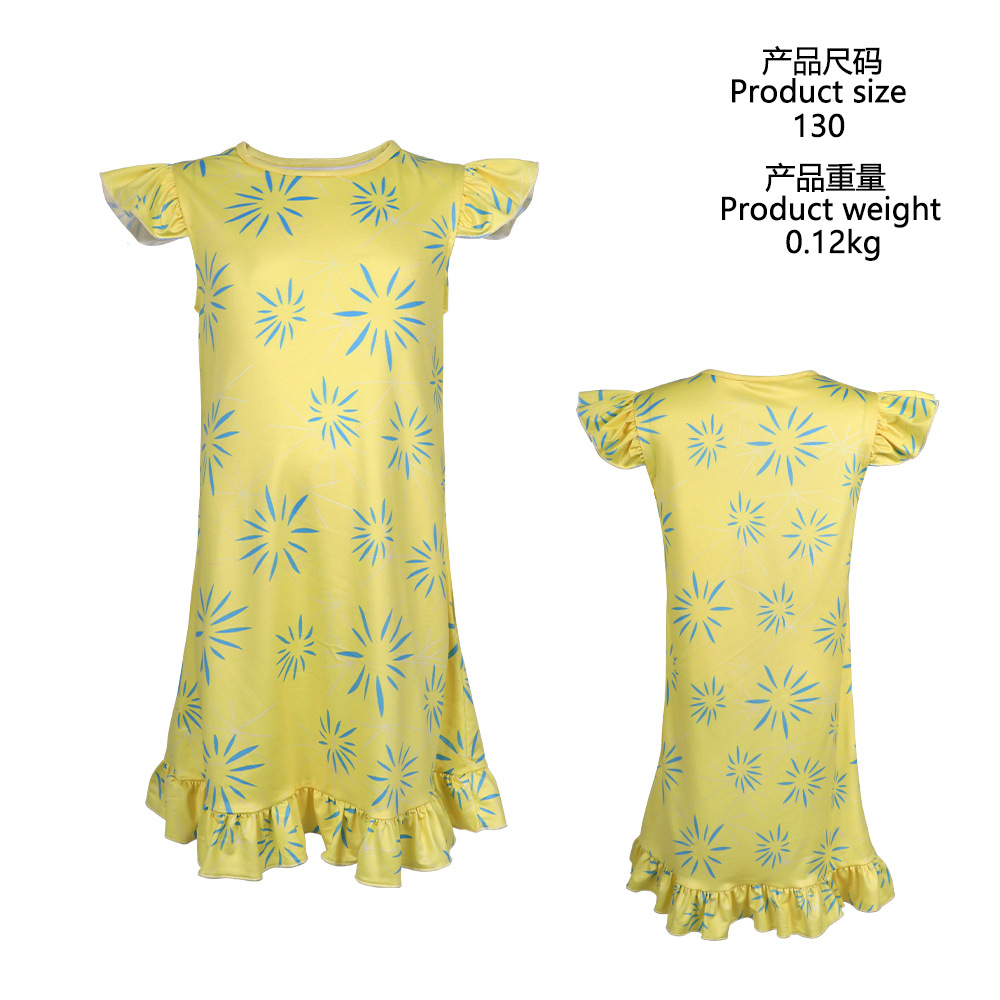 Inside Out 2 Joy Cosplay Costume Halloween Role Play