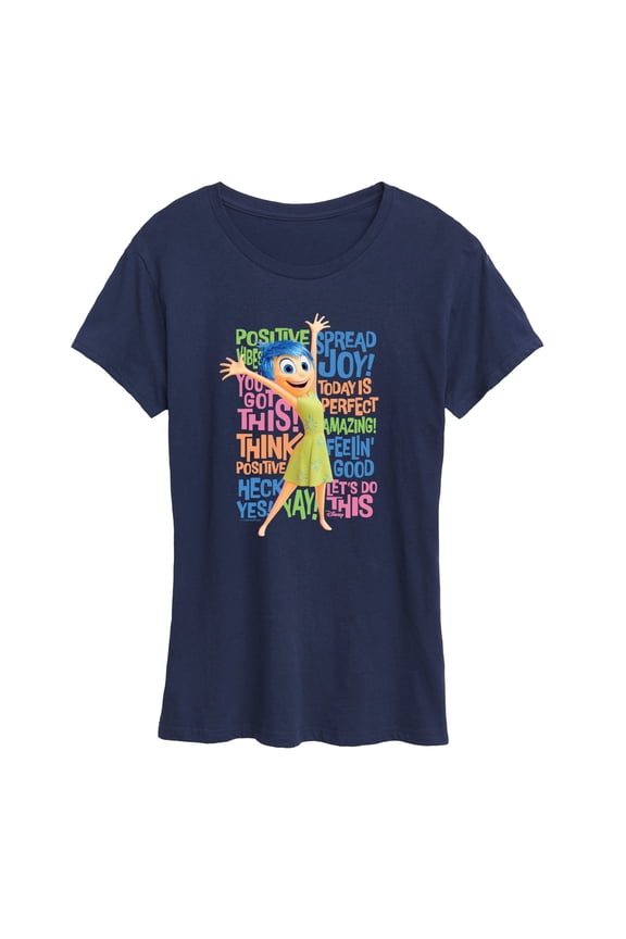 - Joy Positive Words - Women's Short Sleeve Graphic T-Shirt