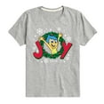 thumbnail image 1 of Inside Out 2 - Joy Wreath  - Boy's Toddler And Youth Short Sleeve Graphic T-Shirt, 1 of 5