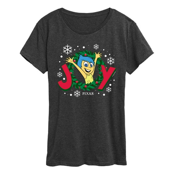Inside Out 2 - Joy Wreath - Women's Short Sleeve Graphic T-Shirt