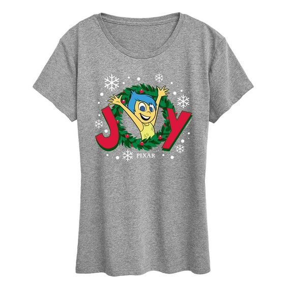 Inside Out 2 - Joy Wreath  - Women's Short Sleeve Graphic T-Shirt