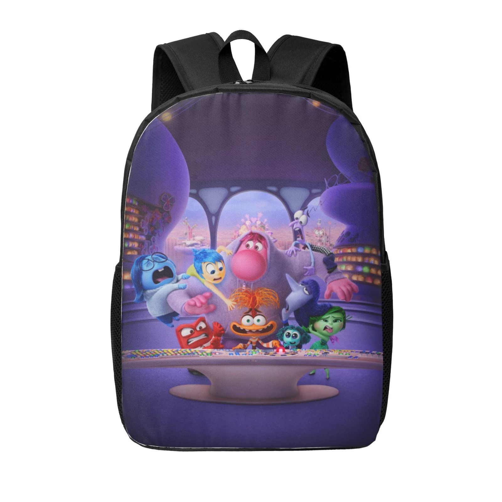 Inside Out 2 Laptop Backpack Comfort Backpack Casual Sports 3d Print Lightweight Rucksack Daypack - 17 Inch