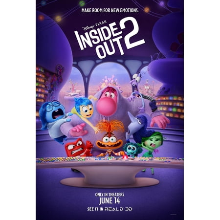 Inside Out 2 MOVIE D V D