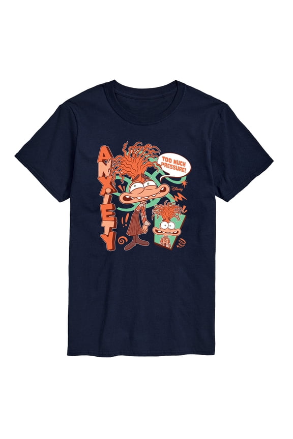 - Orange Emotion Character - Men's Short Sleeve T-Shirt
