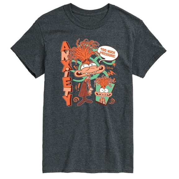 Inside Out 2 - Orange Emotion Character - Men's Short Sleeve T-Shirt