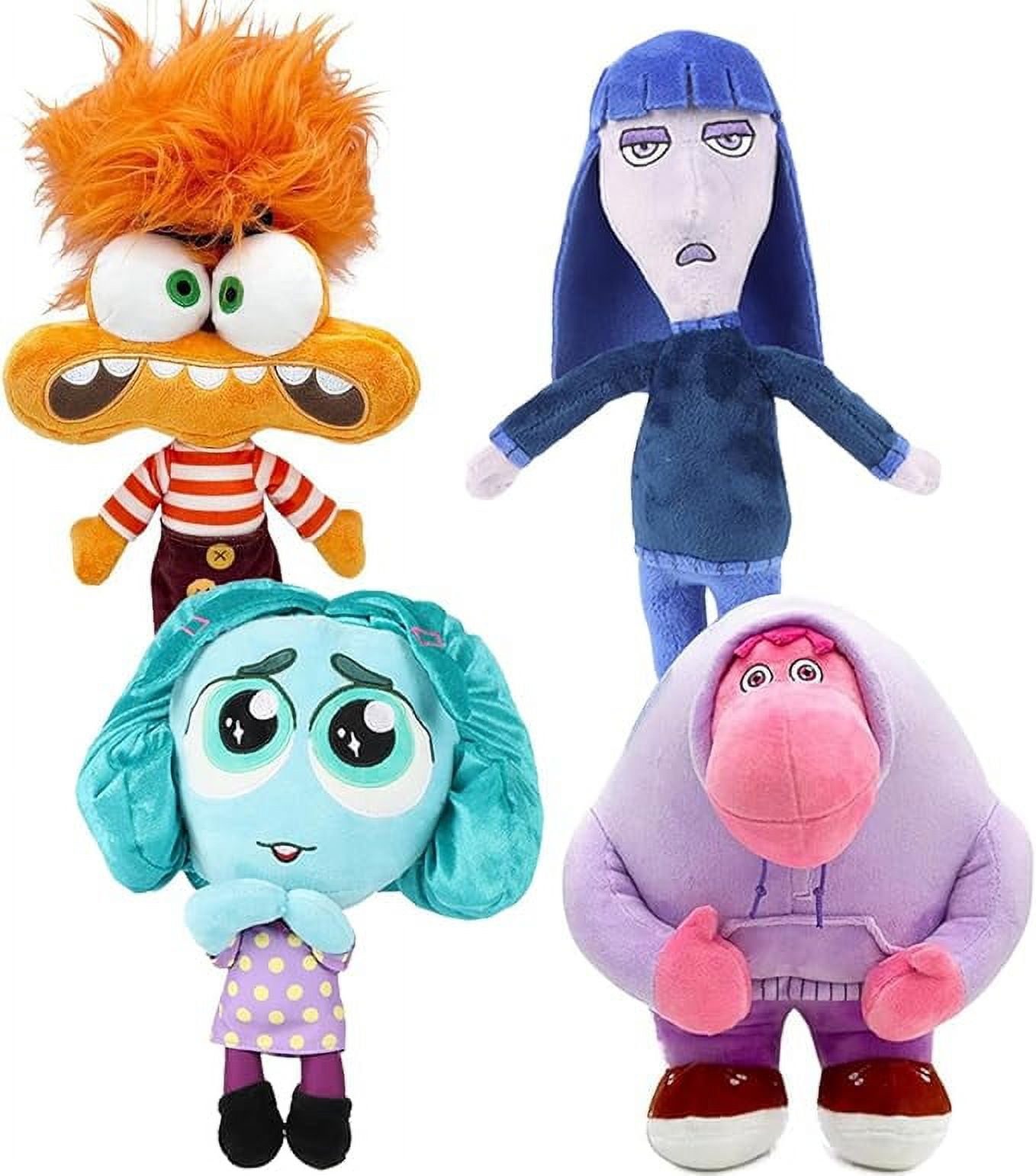 Inside Out 2 Plush, Stuffed Figure Dolls Anxiety Embarrassment Ennui