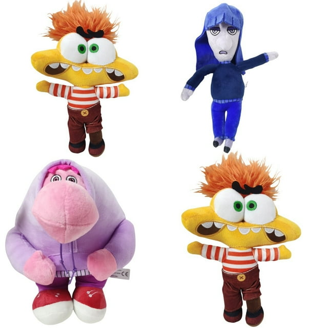 Inside Out 2 Plush Toys Cartoon Characters Stuffed Dolls - Walmart.com