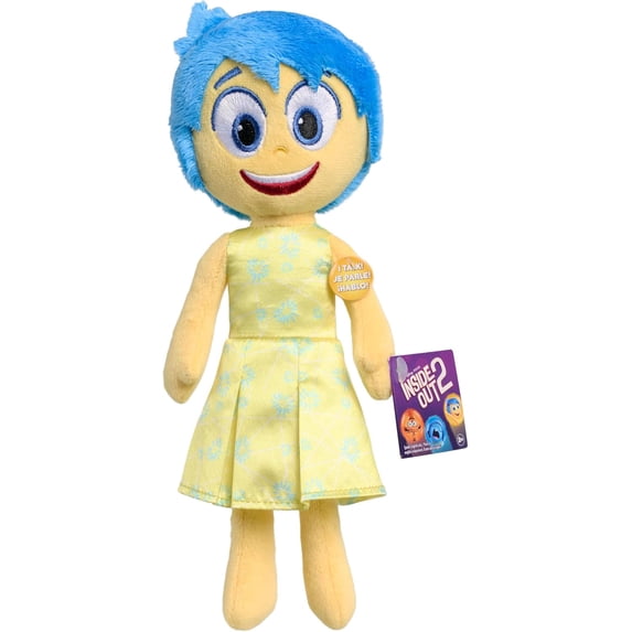 Inside Out Small Inside Out 2 Talk It Out Small Plush Toy - Joy, girl with blue hair and ...