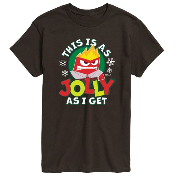 Inside Out 2 - This Is As Jolly As I Get - Men's Short Sleeve Graphic T-Shirt