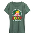 thumbnail image 1 of Inside Out 2 - This Is As Jolly As I Get  - Women's Short Sleeve Graphic T-Shirt, 1 of 5