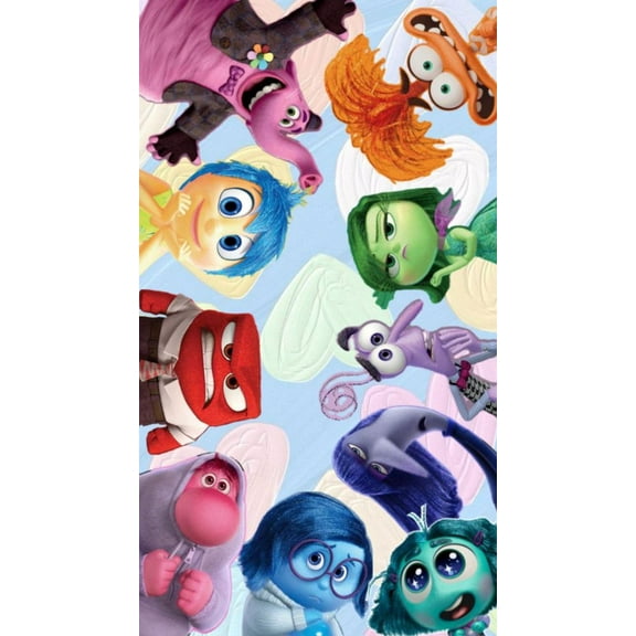 Inside Out 5D Diamond Craft Painting Kits Joy Diamond Art for Adults,Fear Diamond Arts Crafts for Wall Decor Relaxation 12x16 Inch