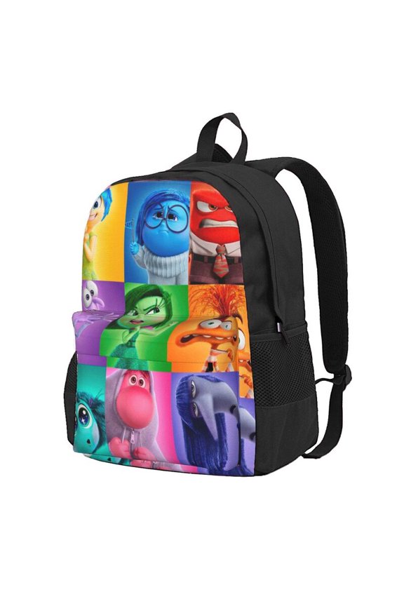 Inside O-u Backpack Anime Computer Bag Hiking Bookpack Bag for Adult 16.5in