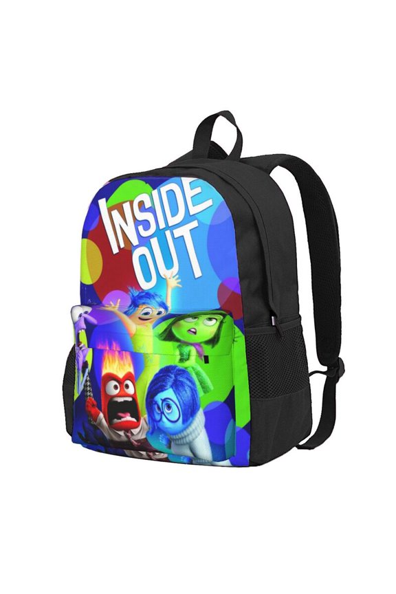 Inside O-u Backpack Anime Computer Bag Hiking Bookpack Bag for Adult 16.5in