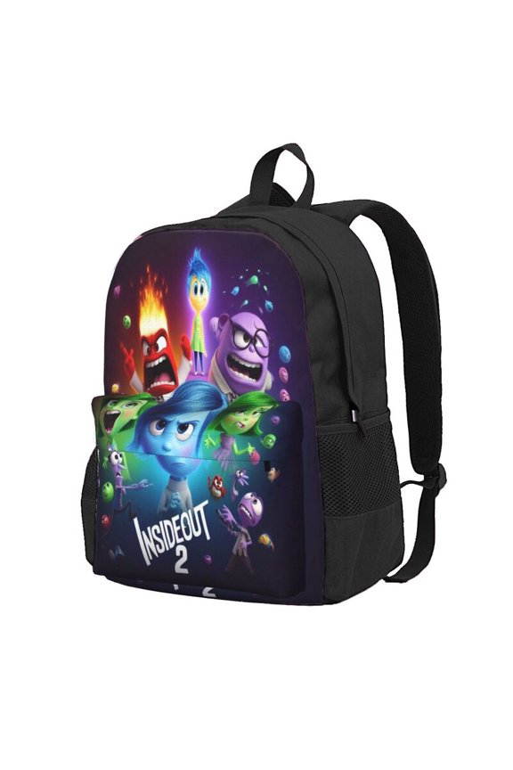 Inside O-u Backpack Anime Computer Bag Hiking Bookpack Bag for Adult 16.5in