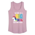 thumbnail image 1 of Inside Out - Big Deal - Women's Racerback Tank Top, 1 of 5