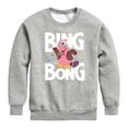 thumbnail image 1 of Inside Out - Bing Bong - Toddler And Youth Crewneck Fleece Sweatshirt, 1 of 5