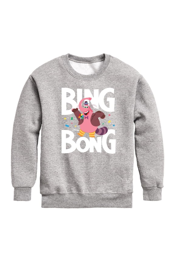 - Bing Bong - Toddler And Youth Crewneck Fleece Sweatshirt