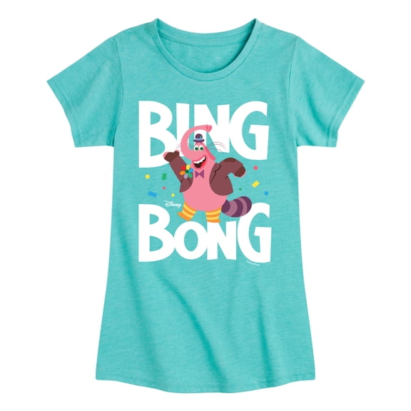 Inside Out - Bing Bong - Toddler And Youth Girls Short Sleeve Graphic T-Shirt