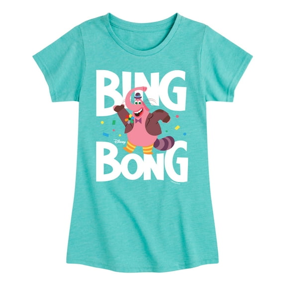 Inside Out - Bing Bong - Toddler And Youth Girls Short Sleeve Graphic T-Shirt