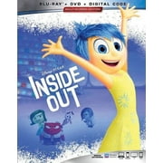 Inside Out (Blu-ray + DVD + Digital Code) Disney Kids & Family