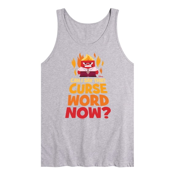 Inside Out - Can I Say That Curse Word - Men's Jersey Tank Top
