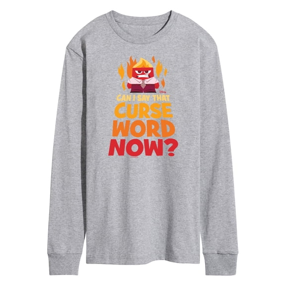 Inside Out - Can I Say That Curse Word - Men's Long Sleeve T-Shirt