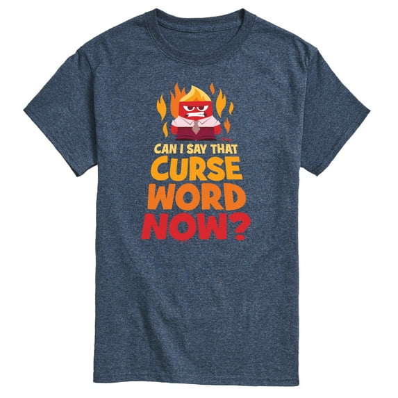 Inside Out - Can I Say That Curse Word - Men's Short Sleeve Graphic T-Shirt