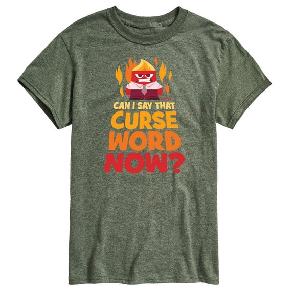 Inside Out - Can I Say That Curse Word - Men's Short Sleeve Graphic T-Shirt