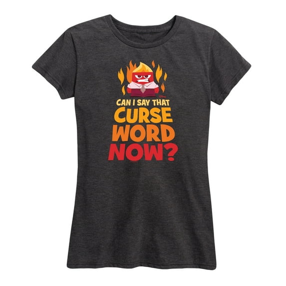 Inside Out - Can I Say That Curse Word - Women's Short Sleeve Graphic T-Shirt