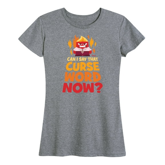 Inside Out - Can I Say That Curse Word - Women's Short Sleeve Graphic T-Shirt