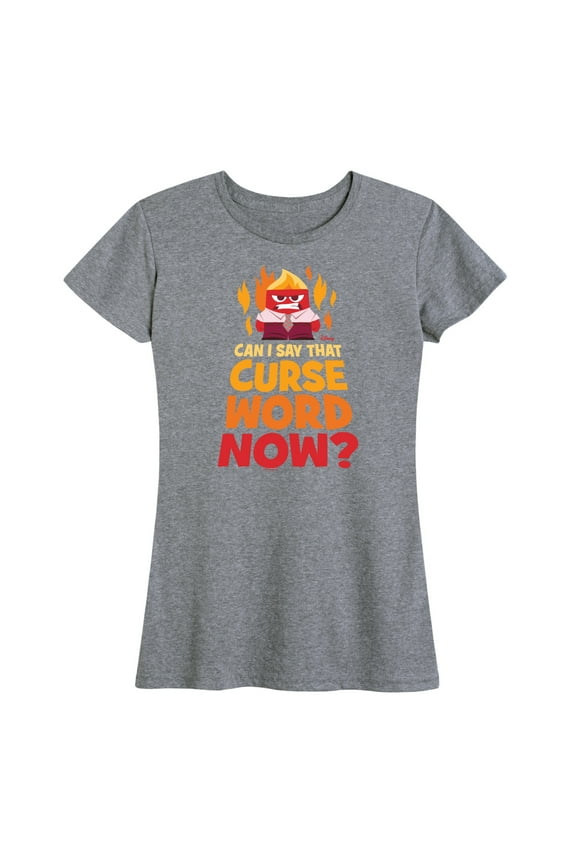 - Can I Say That Curse Word - Women's Short Sleeve Graphic T-Shirt