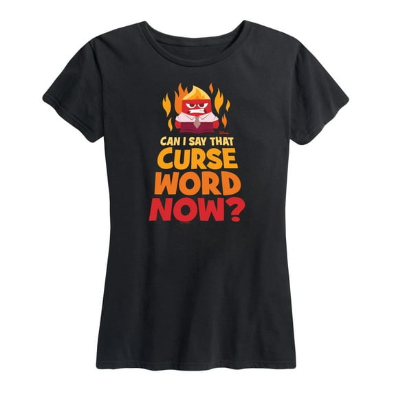 Inside Out - Can I Say That Curse Word - Women's Short Sleeve Graphic T-Shirt