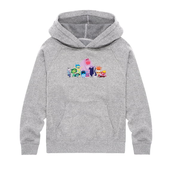 Inside Out - Chest Lineup - Youth Boys Fleece Hoodie Sweatshirt