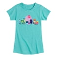 thumbnail image 1 of Inside Out - Chest Lineup - Youth Girls Fitted Short Sleeve T-Shirt, 1 of 4
