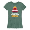 thumbnail image 1 of Inside Out - Could Have Been An Email - Women's Short Sleeve Graphic T-Shirt, 1 of 5