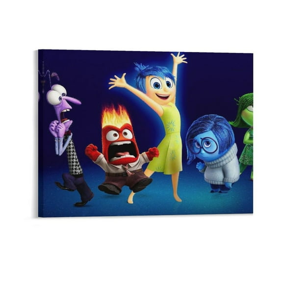 Inside Out Decorative Painting Canvas Wall Poster Art Picture Painting Gift Living Room Posters Bedroom Painting Decor