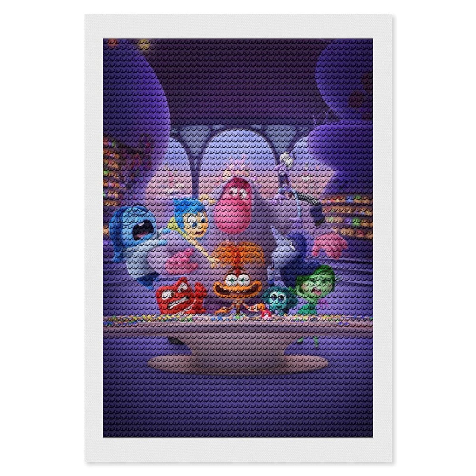 Halloween Diamond Painting Kit - 5D Round Drill DIY Art For Adults 11.8x15.7 Inch