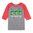 thumbnail image 1 of Inside Out - Disgust Moods -Toddler And Youth Raglan Graphic T-Shirt, 1 of 6