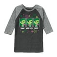 thumbnail image 1 of Inside Out - Disgust Moods -Toddler And Youth Raglan Graphic T-Shirt, 1 of 6