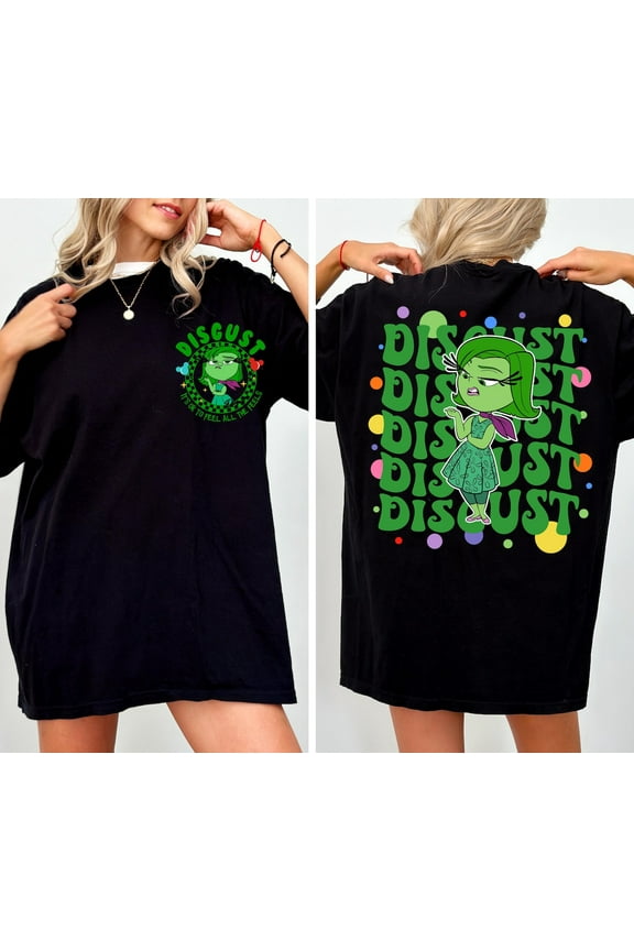 Inside Out Disgust Shirt, Disney Inside Out Shirt, Disney Family Shirt, It's Ok to Feel Shirt, Joy-Sadness-Anger-Envy Shirt
