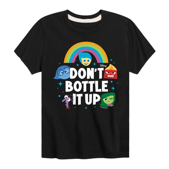Inside Out - Don't Bottle It Up - Toddler And Youth Short Sleeve Graphic T-Shirt