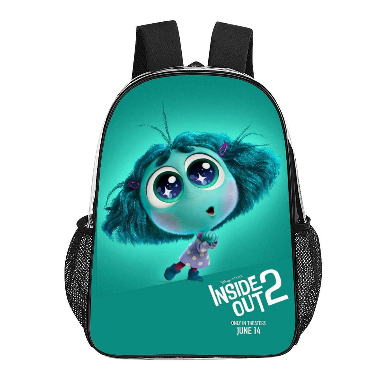 Inside Out Envy6589 PVC 17 Inch Transparent Backpack, Clear Bookbag ...
