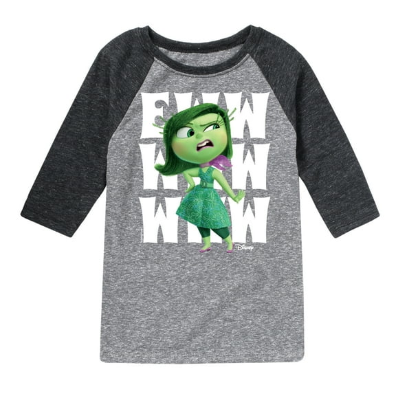 Inside Out - Eww - Toddler And Youth Raglan Graphic T-Shirt