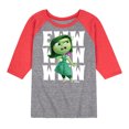 thumbnail image 1 of Inside Out - Eww - Toddler And Youth Raglan Graphic T-Shirt, 1 of 6