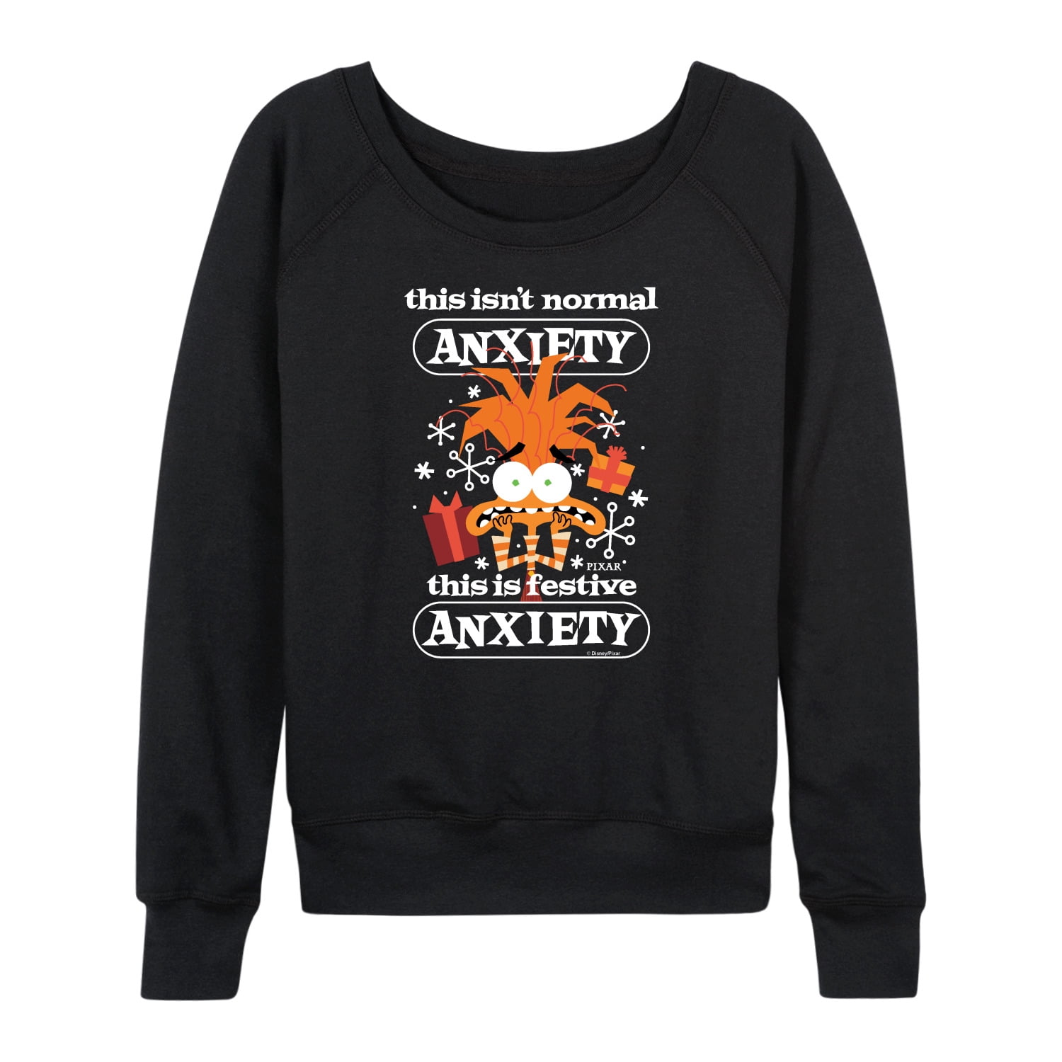 Inside Out - Festive Anxiety - Women's French Terry Long Sleeve ...