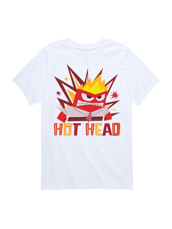 - Hot Head Anger Boys' Short Sleeve Graphic T-Shirt